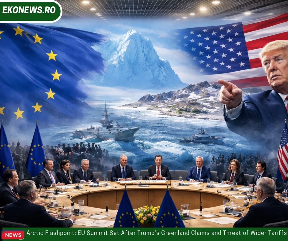 Arctic Flashpoint: EU Summit Set After Trump’s Greenland Claims and Threat of Wider Tariffs